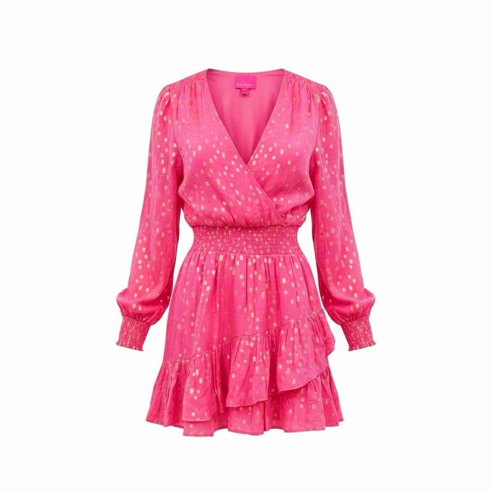 NWT Lilly Pulitzer Women's Aura Pink Cristiana Dress NWT